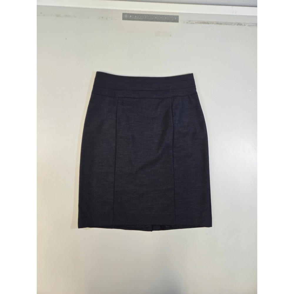HM Modern Classic Charcoal Gray Pencil Skirt Size 10 High Waist‎ Career Business